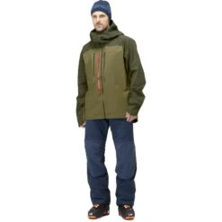 Norrona Lyngen Gore-Tex Jas Heren - Olive Drab/Olive Night -Norrona norrona lyngen gore tex jacket men olive drab olive night 3 1256423