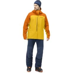 Norrona Lyngen Gore-Tex Jas Heren - Orange Popsicle/Lemon Chrome -Norrona norrona lyngen gore tex jacket men orange popsicle lemon chrome 3 1026684