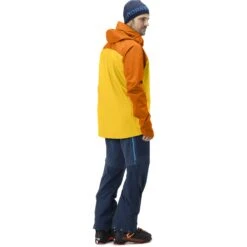 Norrona Lyngen Gore-Tex Jas Heren - Orange Popsicle/Lemon Chrome -Norrona norrona lyngen gore tex jacket men orange popsicle lemon chrome 4 1026685