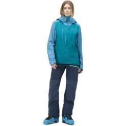 Norrona Lyngen Gore-Tex Jas Dames - Aquarius/Hawaiian Surf -Norrona norrona lyngen gore tex jacket women aquarius hawaiian surf 3 1256427
