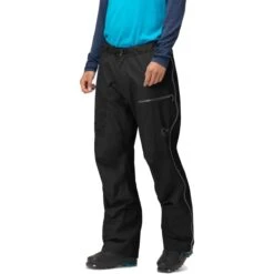 Norrona Lyngen Gore-Tex Paclite Overbroek Heren - Caviar/Castor Grey
