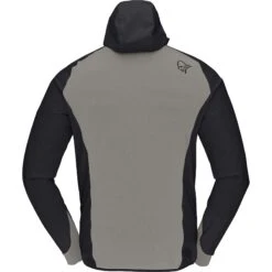 Norrona Lyngen Hiloflex100 Jas Heren - Caviar/Castor Grey -Norrona norrona lyngen hiloflex100 jacket men caviar castor grey 2 1257397