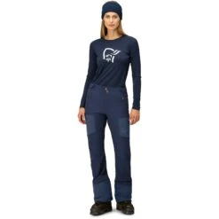 Norrona Lyngen Hiloflex200 Slim Broek Dames - Indigo Night -Norrona norrona lyngen hiloflex200 slim pants women indigo night 4 1518450