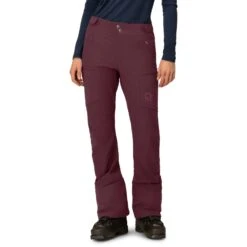 Norrona Lyngen Hiloflex200 Slim Broek Dames - Tawny Port