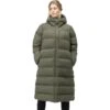 Norrona Oslo Down750 Donzen Mantel Dames - Olive Night
