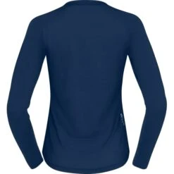 Norrona PureUll Hemd Met Lange Mouwen Dames - Indigo Night -Norrona norrona pureull long sleeve baselayer women indigo night 2 1289483