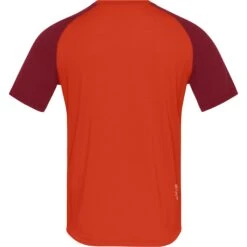 Norrona PureUll Hemd Met Korte Mouwen Heren - Arednalin/Rhubarb -Norrona norrona pureull t shirt men arednalin rhubarb 3 1518541