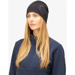 Norrona PureUll180 Beanie - Caviar -Norrona norrona pureull180 beanie caviar 4 1257989