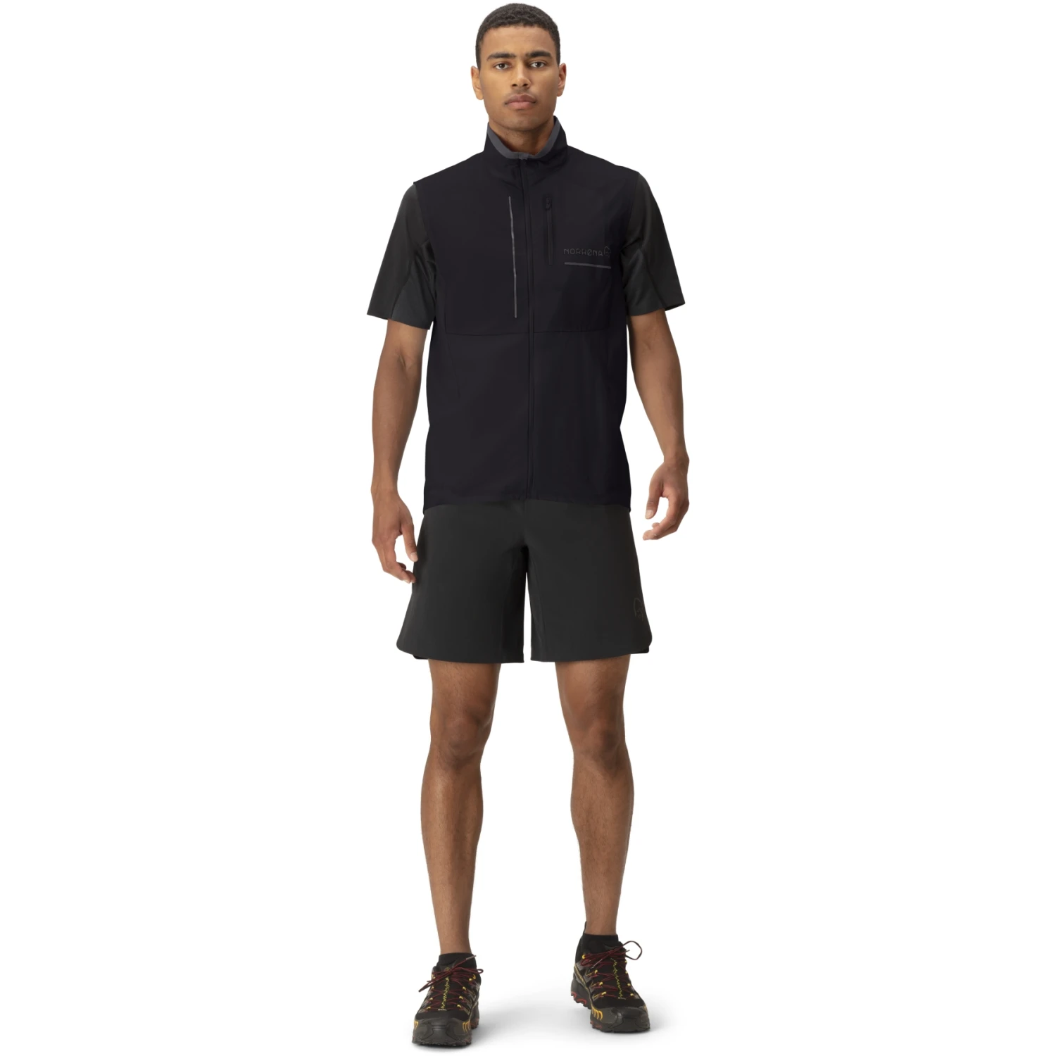 Norrona Senja Aero90 Vest Heren - Caviar 4 Norrona Senja Aero90 Vest Heren - Caviar - Afbeelding 4