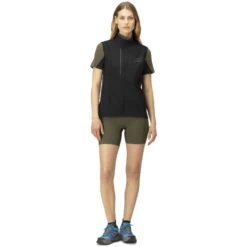 Norrona Senja Aero90 Vest Dames - Caviar -Norrona norrona senja aero90 vest women caviar model 1 1399806