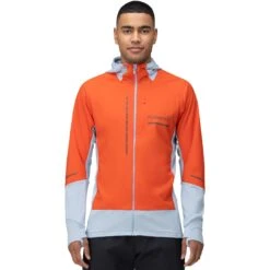 Norrona Senja Alpha90 Zip Hood Jas Heren - Arednalin
