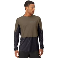 Norrona Senja Equaliser Lightweight Shirt Met Lange Mouwen Heren - Olive Night