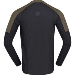 Norrona Senja Equaliser Lightweight Shirt Met Lange Mouwen Heren - Olive Night -Norrona norrona senja equaliser lightweight long sleeve men olive night 2 1343136
