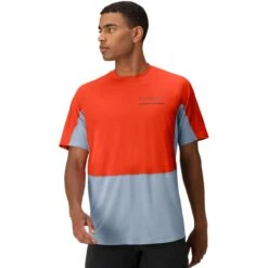 Norrona Senja Equaliser Lightweight T-Shirt Heren - Arednalin