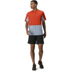 Norrona Senja Equaliser Lightweight T-Shirt Heren - Arednalin -Norrona norrona senja equaliser lightweight t shirt men arednalin model 1 1399863