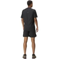 Norrona Senja Equaliser Lightweight T-Shirt Heren - Caviar -Norrona norrona senja equaliser lightweight t shirt men caviar model 2 1399868