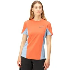 Norrona Senja Equaliser Lightweight T-Shirt Dames - Flamingo