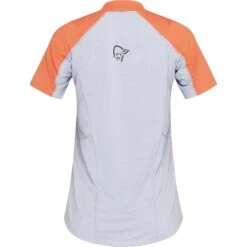Norrona Senja Equaliser Lightweight T-Shirt Dames - Flamingo -Norrona norrona senja equaliser lightweight t shirt women flamingo 2 1343343