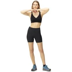 Norrona Senja Equaliser Stretch 6 Inch Tight Dames - Caviar -Norrona norrona senja equaliser stretch 6 inch tights women caviar model 1 1399908