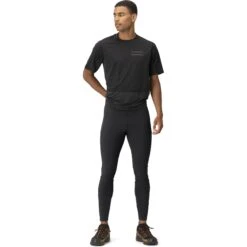 Norrona Senja Equaliser Stretch Tight Heren - Caviar -Norrona norrona senja equaliser stretch herren leggings caviar model 1 1399897