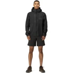 Norrona Senja Gore-Tex Active Jas Heren - Caviar -Norrona norrona senja gore tex active jacket men caviar model 1 1399980