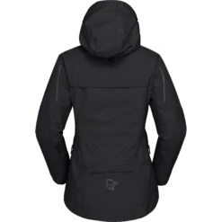 Norrona Senja Gore-Tex Active Jas Dames - Caviar -Norrona norrona senja gore tex active jacket women caviar 2 1343759