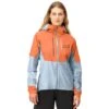 Norrona Senja Gore-Tex Active Jas Dames - Flamingo/Blue Fog