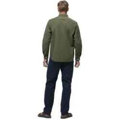 Norrona Heren Overhemd - Olive Night -Norrona norrona shirt men olive night 4 903901