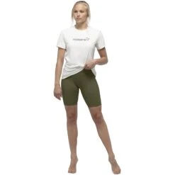 Norrona Half-Tights Dames - Olive Night -Norrona norrona short tights women olive night 3 1343847