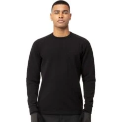 Norrona Skibotn Crew Neck Shirt Met Lange Mouwen Heren - Caviar