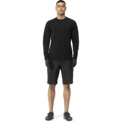 Norrona Skibotn Crew Neck Shirt Met Lange Mouwen Heren - Caviar -Norrona norrona skibotn crew neck long sleeve men caviar 2 1463845