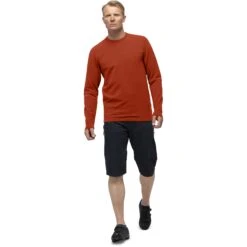 Norrona Skibotn Crew Neck Shirt Met Lange Mouwen Heren - Rooibos Tea 8 Norrona Skibotn Crew Neck Shirt Met Lange Mouwen Heren - Rooibos Tea -Norrona norrona skibotn crew neck long sleeve men rooibos tea model 1 1400009