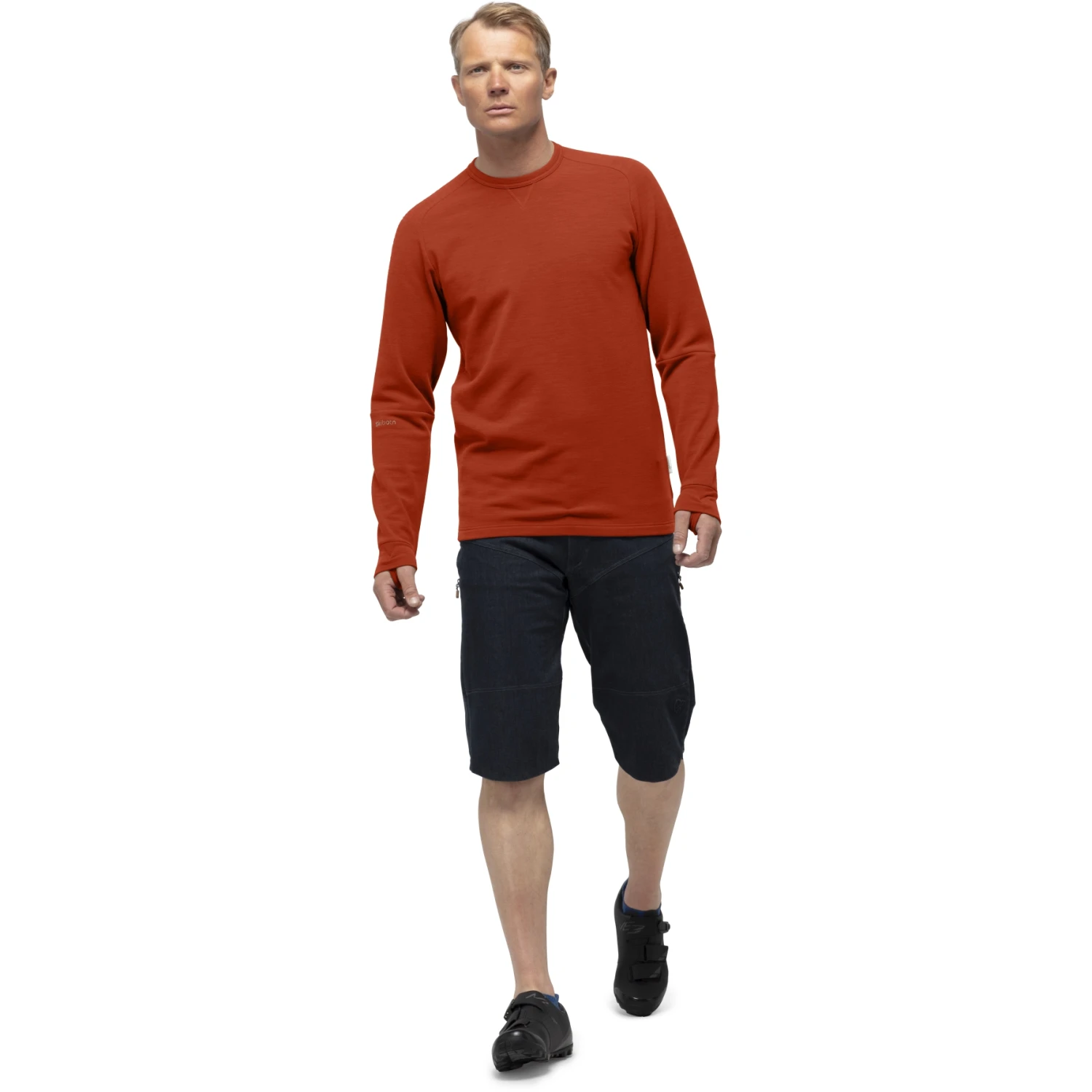 Norrona Skibotn Crew Neck Shirt Met Lange Mouwen Heren - Rooibos Tea 4 Norrona Skibotn Crew Neck Shirt Met Lange Mouwen Heren - Rooibos Tea - Afbeelding 4