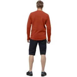Norrona Skibotn Crew Neck Shirt Met Lange Mouwen Heren - Rooibos Tea 9 Norrona Skibotn Crew Neck Shirt Met Lange Mouwen Heren - Rooibos Tea -Norrona norrona skibotn crew neck long sleeve men rooibos tea model 2 1400010