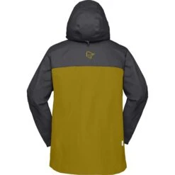 Norrona Svalbard Cotton Jas Heren - Slate Grey/Golden Palm 7 Norrona Svalbard Cotton Jas Heren - Slate Grey/Golden Palm -Norrona norrona svalbard cotton jacket men slate grey golden palm 2 1127093
