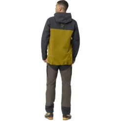 Norrona Svalbard Cotton Jas Heren - Slate Grey/Golden Palm 9 Norrona Svalbard Cotton Jas Heren - Slate Grey/Golden Palm -Norrona norrona svalbard cotton jacket men slate grey golden palm 3 1464235