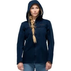 Norrona Svalbard Cotton Jas Dames - Indigo Night