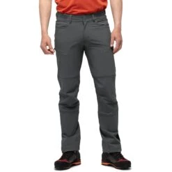 Norrona Svalbard Flex1 Broek Heren - Slate Grey/Rooibos Tea