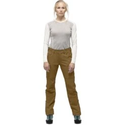 Norrona Svalbard Flex1 Broek Dames - Breen -Norrona norrona svalbard flex1 pants women breen model 1 1400029