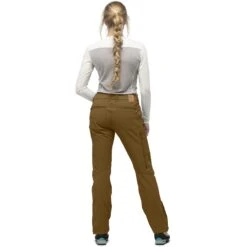 Norrona Svalbard Flex1 Broek Dames - Breen -Norrona norrona svalbard flex1 pants women breen model 2 1400030
