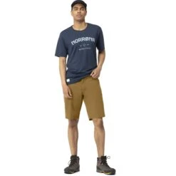Norrona Svalbard Light Cotton Short Heren - Camelflage -Norrona norrona svalbard light cotton shorts men camelflage model 1 1400057