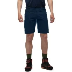 Norrona Svalbard Mid Cotton Short Heren - Indigo Night