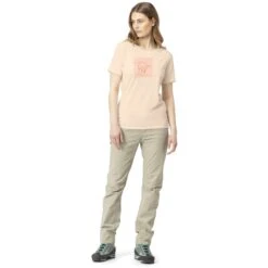 Norrona Svalbard Wool T-Shirt Dames - Snowdrop -Norrona norrona svalbard wool t shirt women snowdrop 2 1464616
