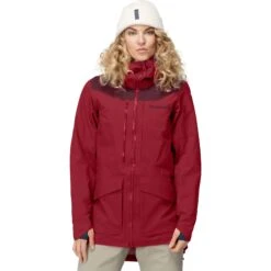 Norrona Tamok Gore-Tex Pro Jas Dames - Rhubarb