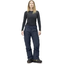 Norrona Tamok Gore-Tex Thermo60 Broek Dames - Indigo Night -Norrona norrona tamok gore tex thermo60 pants women indigo night 3 1027784
