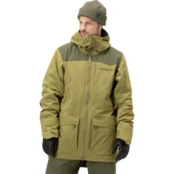 Norrona Tamok Gore-Tex Thermo80 Jas Heren - Olive Drab