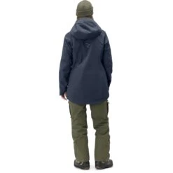 Norrona Tamok Gore-Tex Thermo80 Jas Dames - Indigo Night -Norrona norrona tamok gore tex thermo80 jacket women indigo night 4 1027842