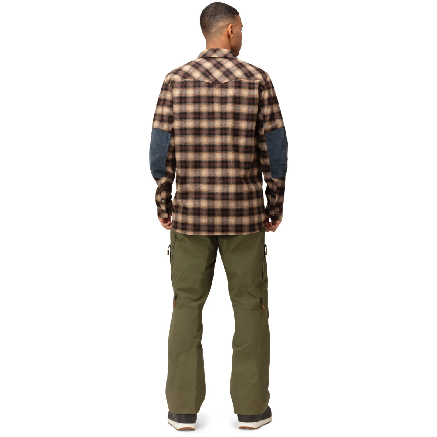 Norrona Tamok Wool Overhemd Heren - Emperador 5 Norrona Tamok Wool Overhemd Heren - Emperador - Afbeelding 5