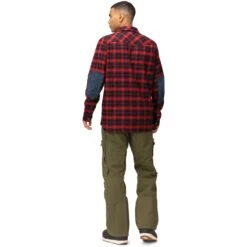 Norrona Tamok Wool Overhemd Heren - Tawny Port -Norrona norrona tamok wool shirt men tawny port 3 1518855