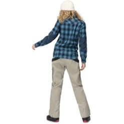 Norrona Tamok Wool Overhemd Dames - Indigo Night -Norrona norrona tamok wool shirt women indigo night 3 1518837